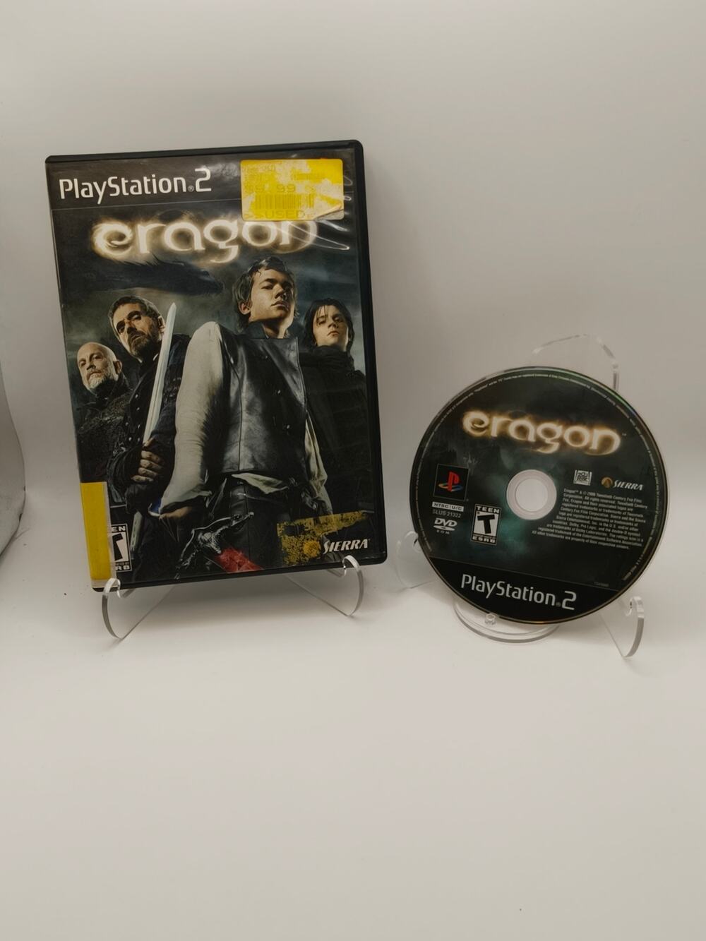 Eragon PS2 Case + Disc Tested Working